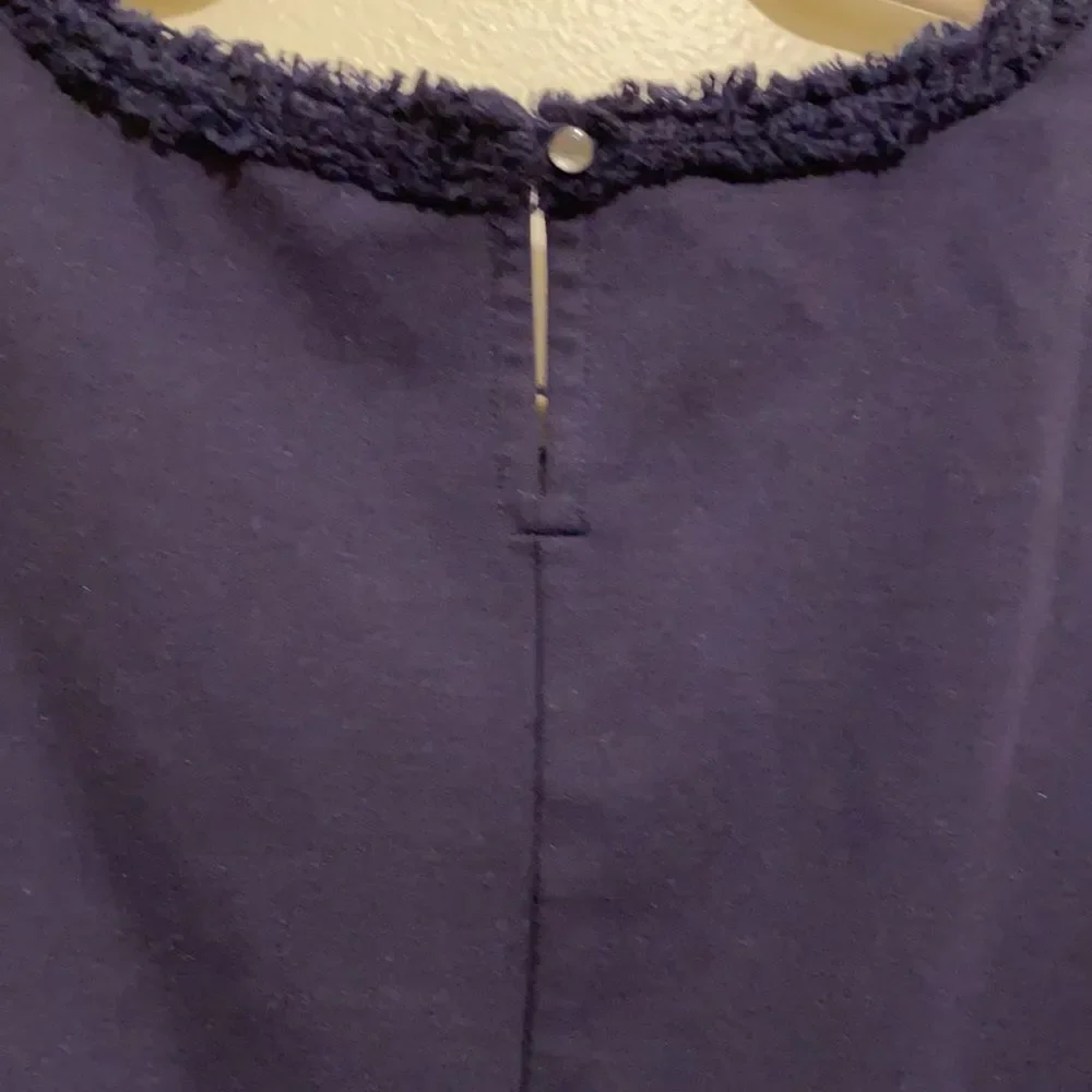 J. Crew Navy Blouse.